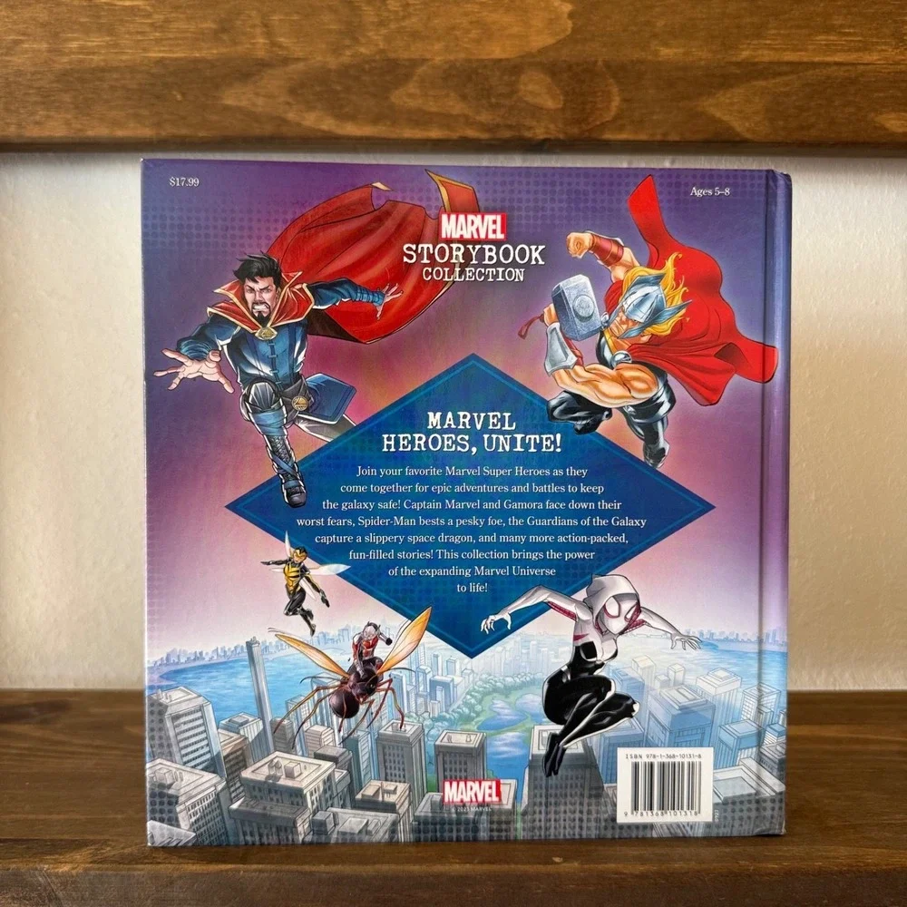 Marvel‎ Storybook Collection Hardcover Book 2023 Edition SpiderMan Avengers